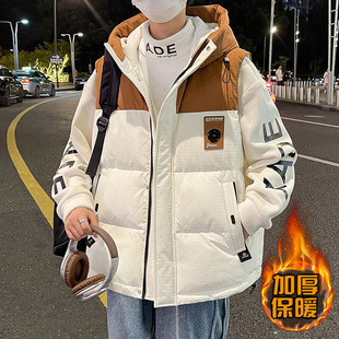 13青少年羽绒棉马甲12岁男孩初中学生14坎肩背心15大童秋冬装 马夹