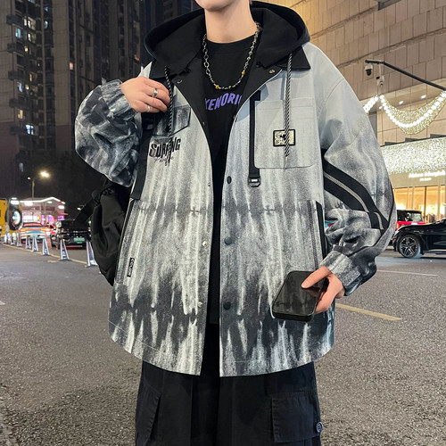 不起球不褪色不缩水工装休闲外套