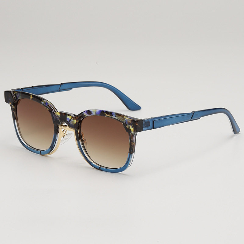 新款豹纹男士太阳镜欧美时尚复古潮流个性墨镜防紫外线女士墨镜