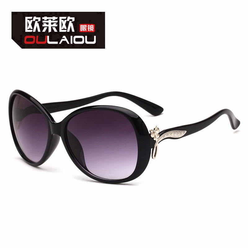 欧莱欧2549太阳镜女士欧美时尚2022新款蛤蟆眼镜优雅墨镜跨境护目