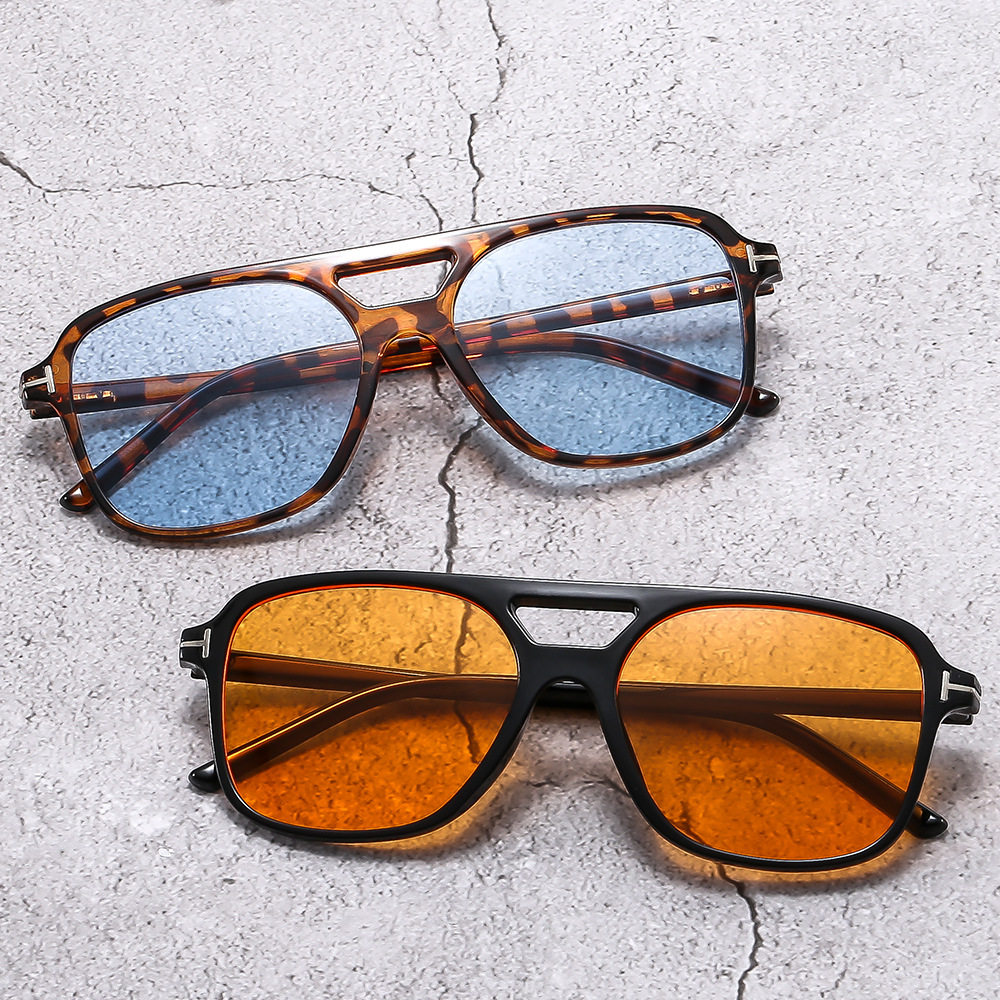 双梁蛤蟆多巴胺太阳镜ins网红同款太阳眼镜女士欧美时尚潮流墨镜