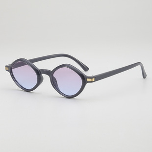 韩版简约休闲小框海洋片多巴胺色潮流时尚潮搭防紫外线太阳镜