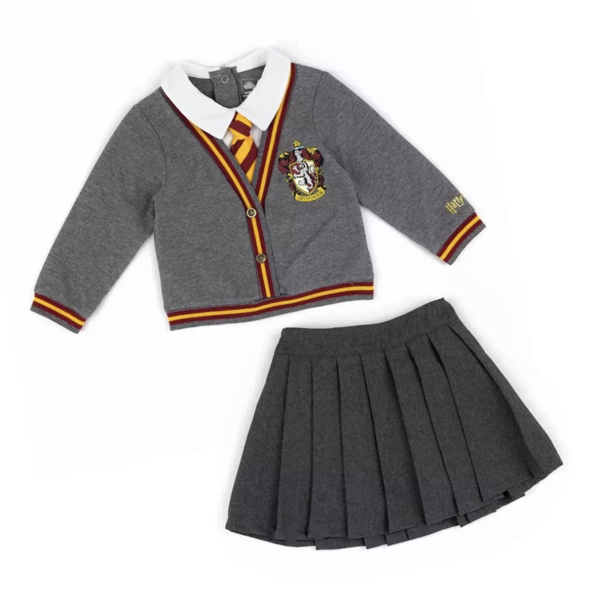 泰国正品 brooklyn harry potter哈利波特联名学院风儿童校服套装