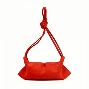 oabo彩色真皮绒面牛皮单肩包 泰国潮牌