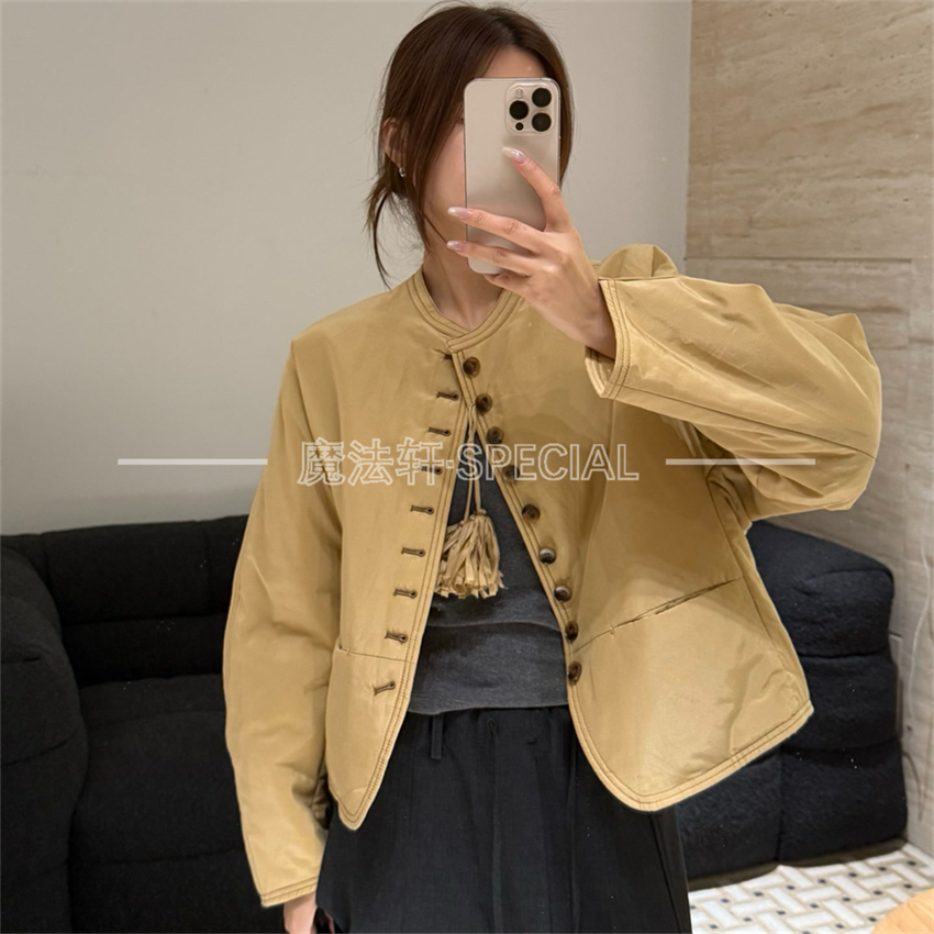 短款棉服外套女2025新款