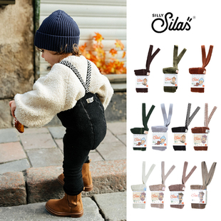 补货到货Silly silas AW25新款秋冬泰迪绒加厚举重裤新款儿童纯棉