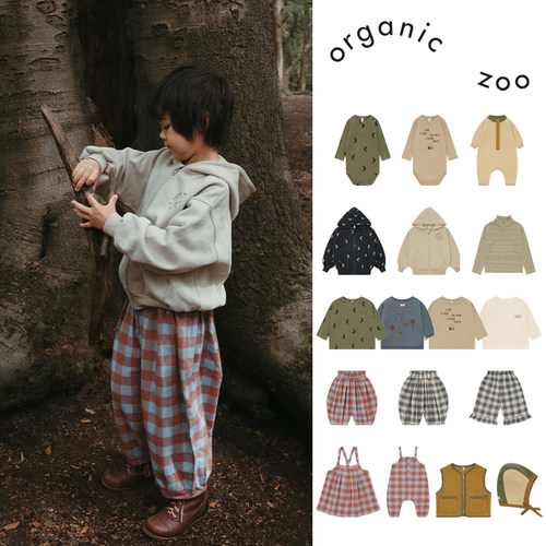 OrganicZoo印花儿童卫衣长裤T恤