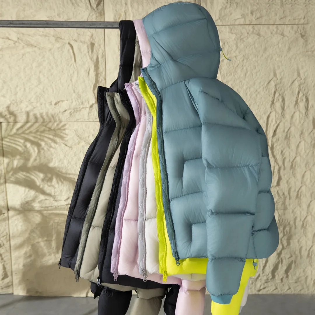 【可收纳！90鸭绒抗-20℃】高冲200G！男士户外三防连帽羽绒服