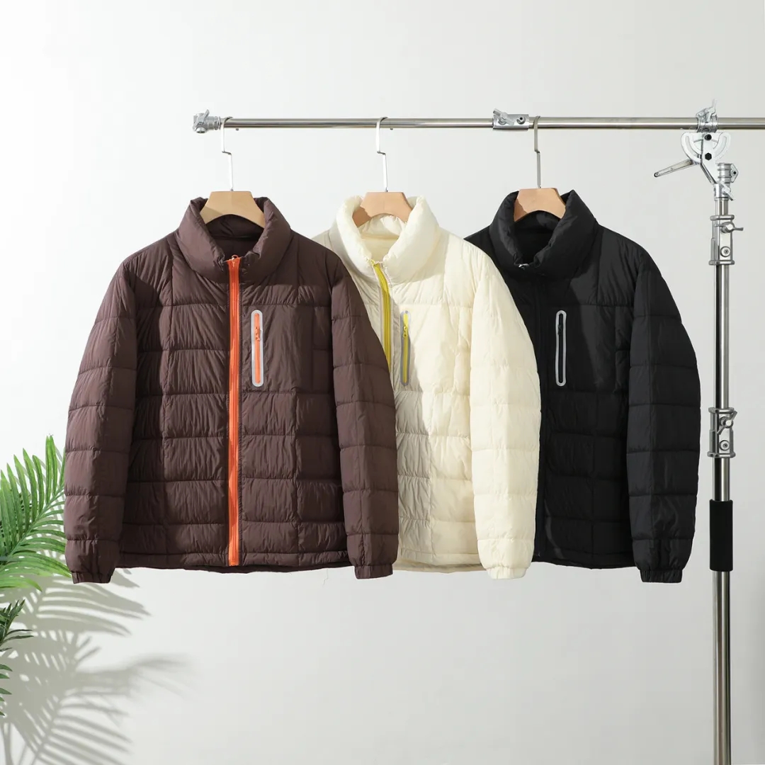 户外设计师立领保暖羽绒服外套