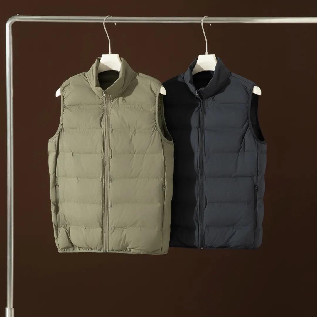 立领防风防水保暖背心棉衣马甲