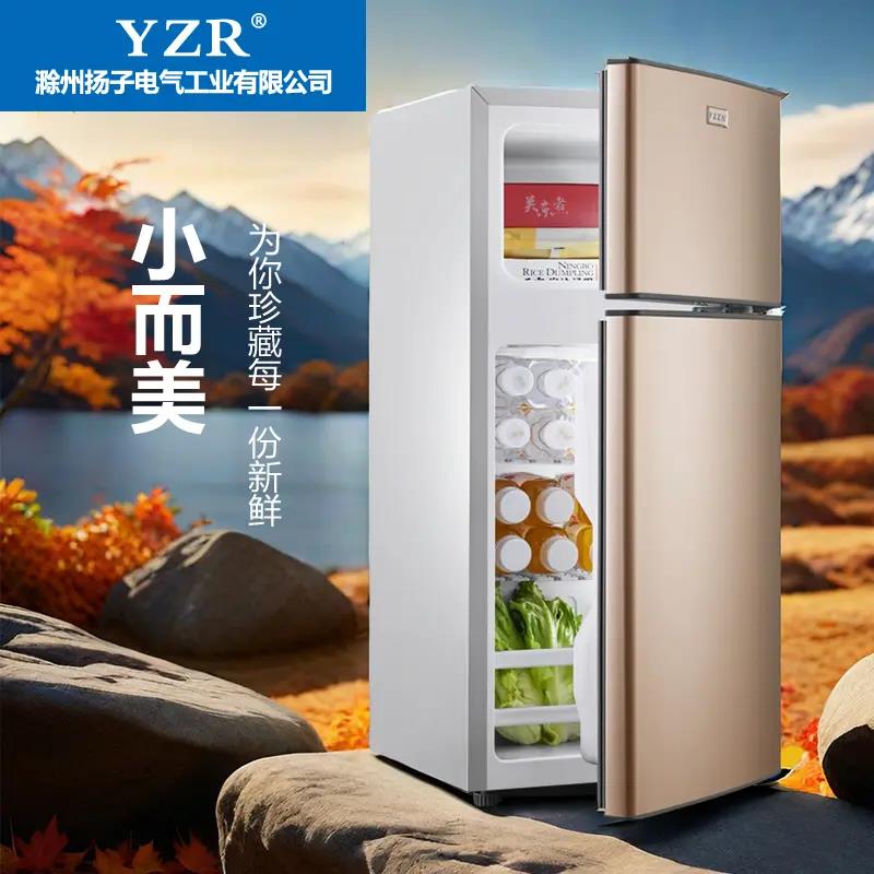 小户型租房寝室用冷藏冷冻冰箱家用小型双门一级能耗节能直冷微霜