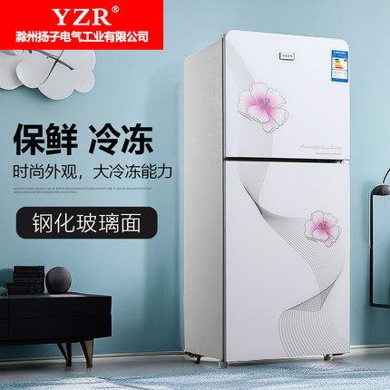 出租房用宿舍小功率小冰箱一级能效小型家用节能双门冷藏冷冻1348