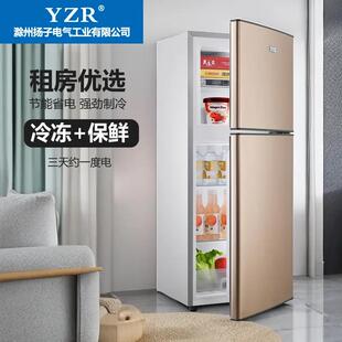 出租屋节能小冰箱冷冻冷藏两用一体小型家用急冻冰块雪糕110厘米l