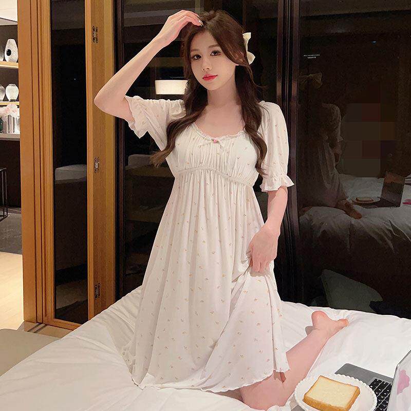 趣味约会战袍睡裙女夏季