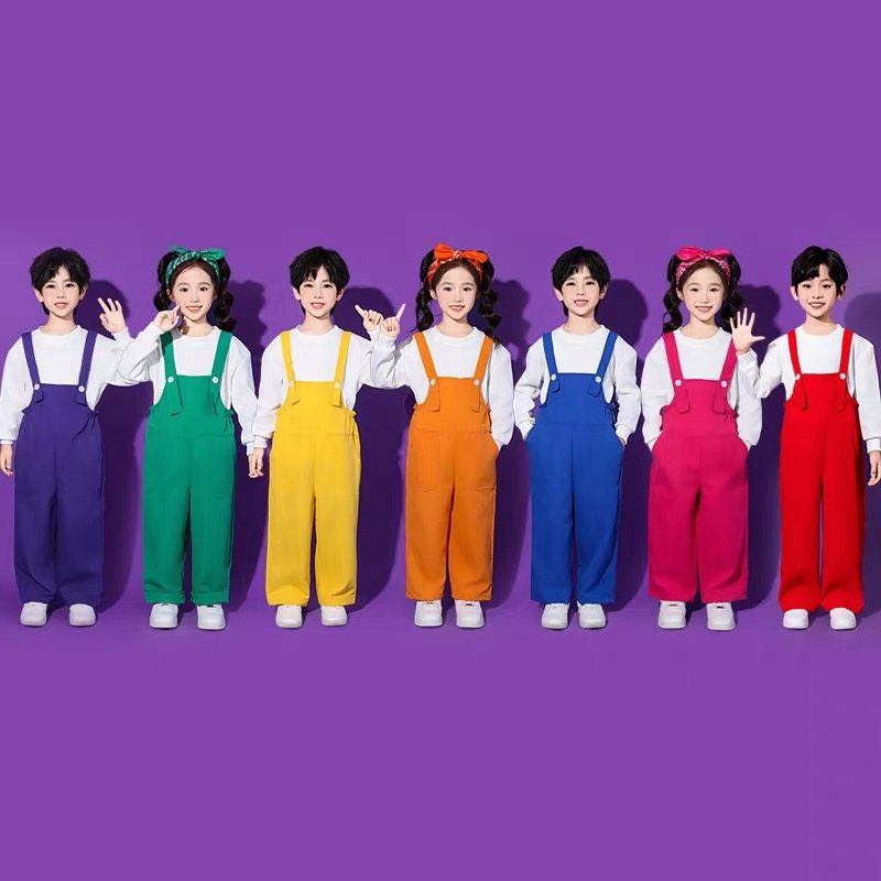 幼儿园元旦表演服小学生合唱舞蹈儿童演出服