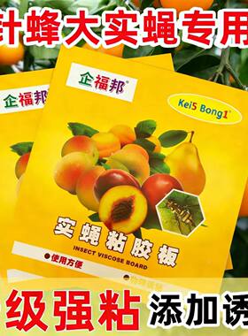 粘虫板防虫贴瓜果粘蝇纸