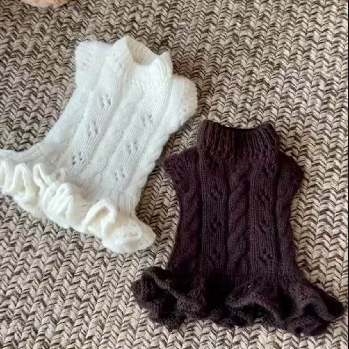 宠物猫咪秋冬秋冬装狗狗衣服毛衣小型泰迪比熊保暖博美可爱雪纳瑞