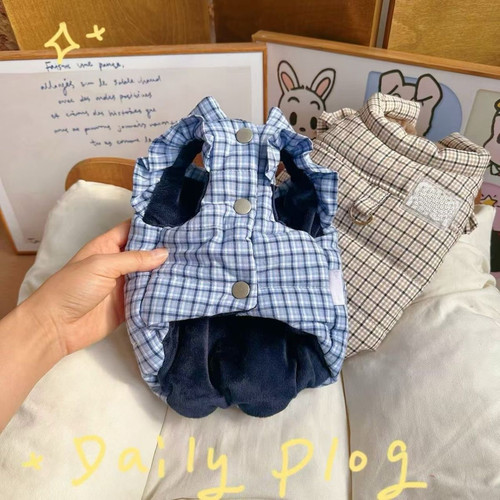 狗狗衣服秋冬装泰迪比熊博美小型犬宠物猫咪加绒马甲