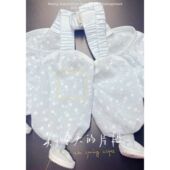 雪纳瑞防尘裤 定制防尘防虫外出四脚裤 新款 比熊泰迪防脏裤 户外裤 腿