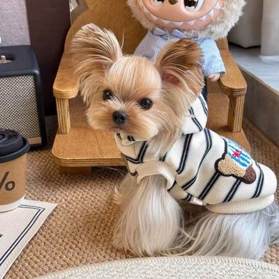 秋冬狗狗衣服卫衣宠物雪纳瑞泰迪比熊马尔济斯博美柴犬约克夏猫咪