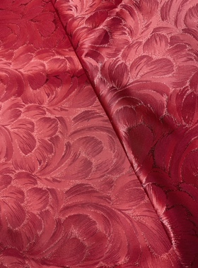 【落羽】红色婚庆系列服装设计背景画板招代提花面料服装设计布