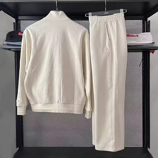 李宁2026春季新款男子运动外套卫衣运动长裤套装 AFDW165 AKLW075