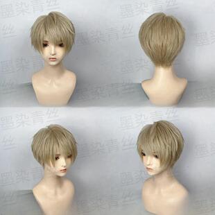 墨染青丝定制假发 恋与深空 沈星回cos假发定做各种人物假毛假发