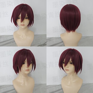 墨染青丝定制假发 偶像梦幻祭 Eden 七种茨cos假发定做各种假发