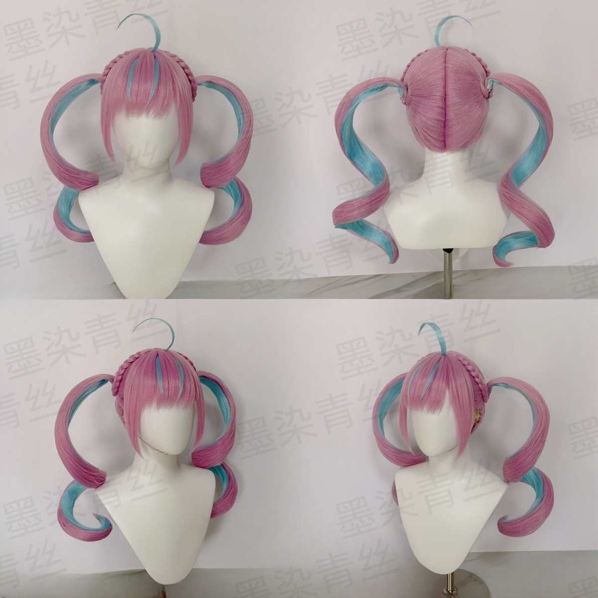 墨染青丝来图定制cos假发