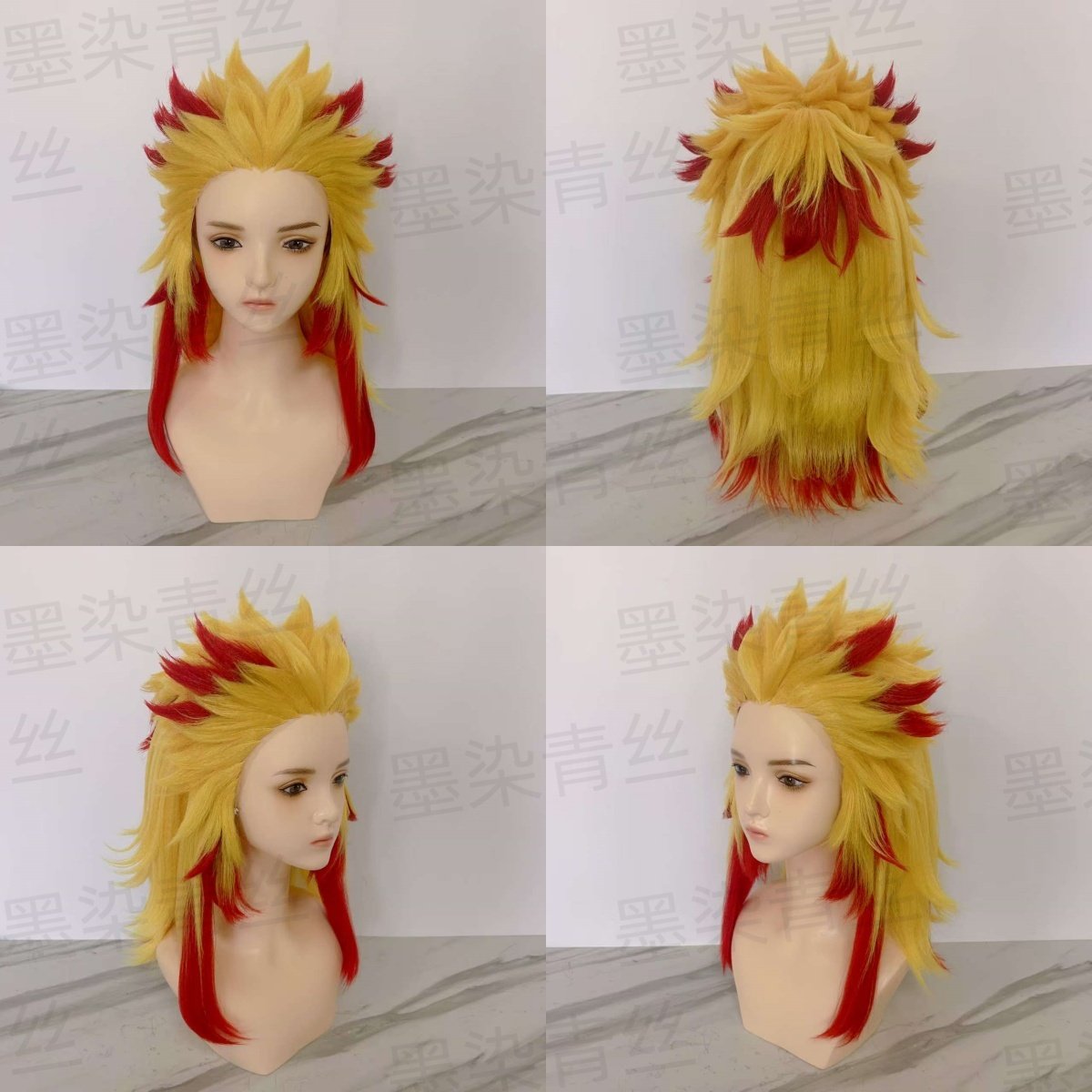 墨染青丝来图定制cos假发