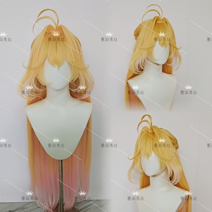 墨染青丝假发定做名侦探光之美少女 露露卡 影子小姐cos假发假毛