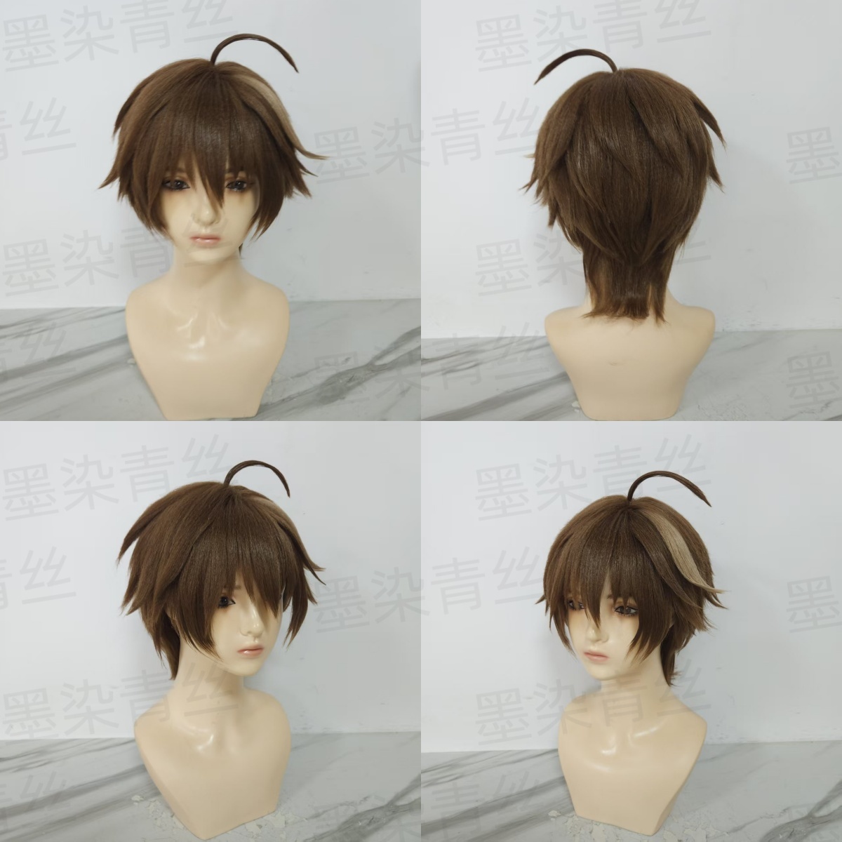 墨染青丝来图定制cos假发