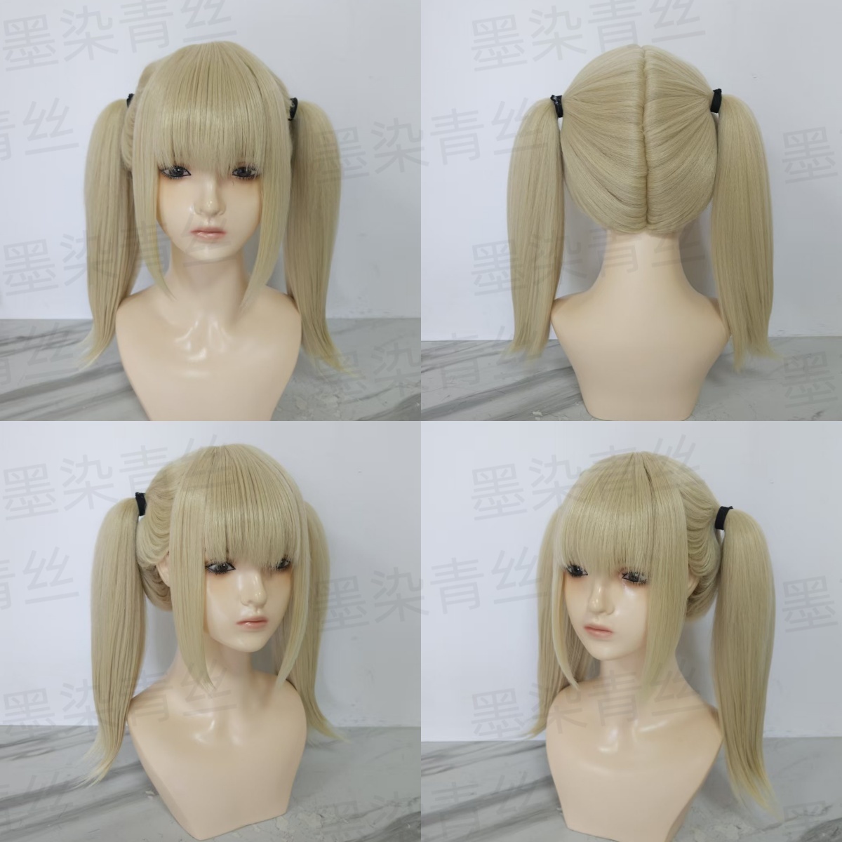 墨染青丝来图定制cos假发