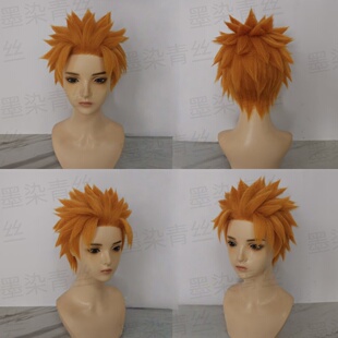 墨染青丝假发定制火影忍者天道佩恩 cos假发定做各种人物假毛假发