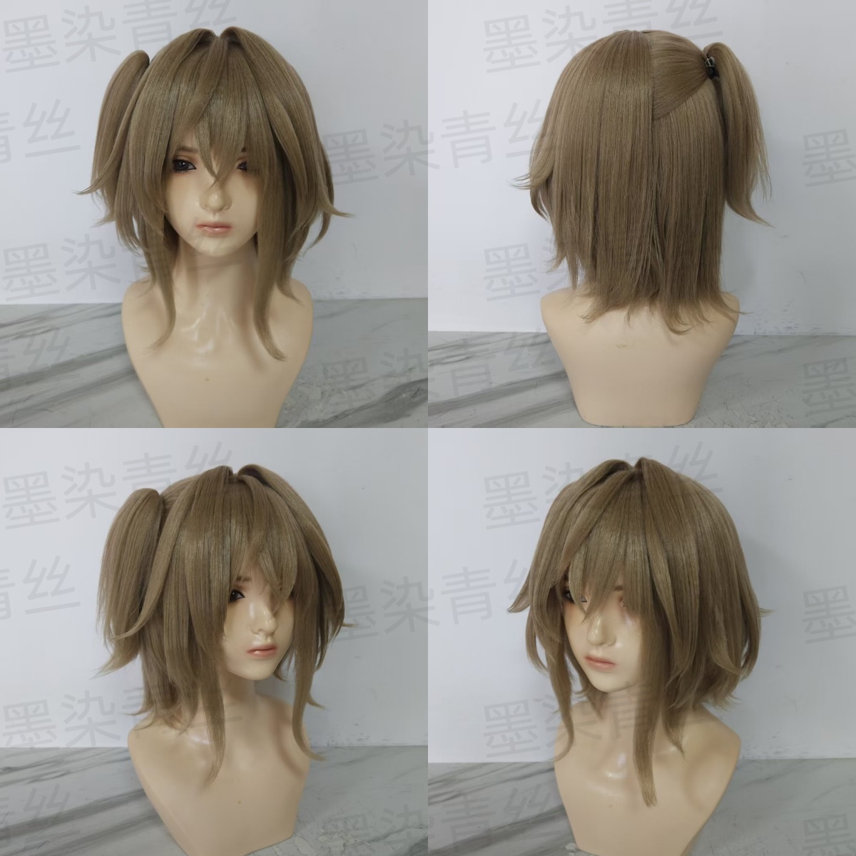 墨染青丝来图定制cos假发