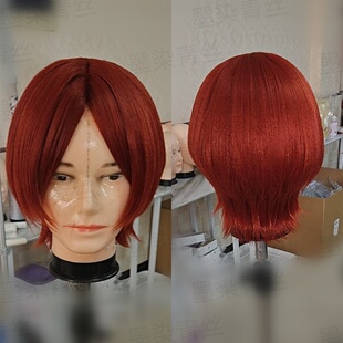 墨染青丝假发定制 周防达哉cos假发一件起定做各种假毛假发