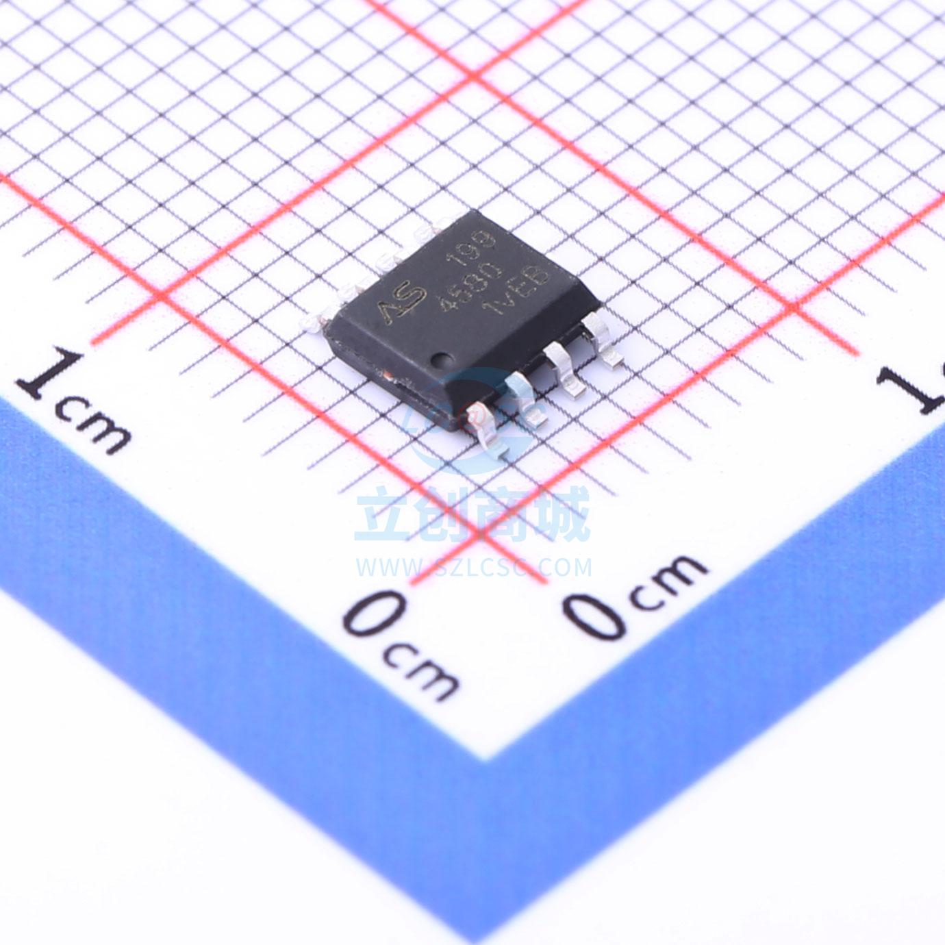 运算放大器 ASOPD4580S-R SOP-8L Ascend(安森德)