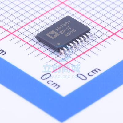 数模转换芯片DAC AD7801BRUZ-REEL7 TSSOP-20 ADI(亚德诺)/LINEAR