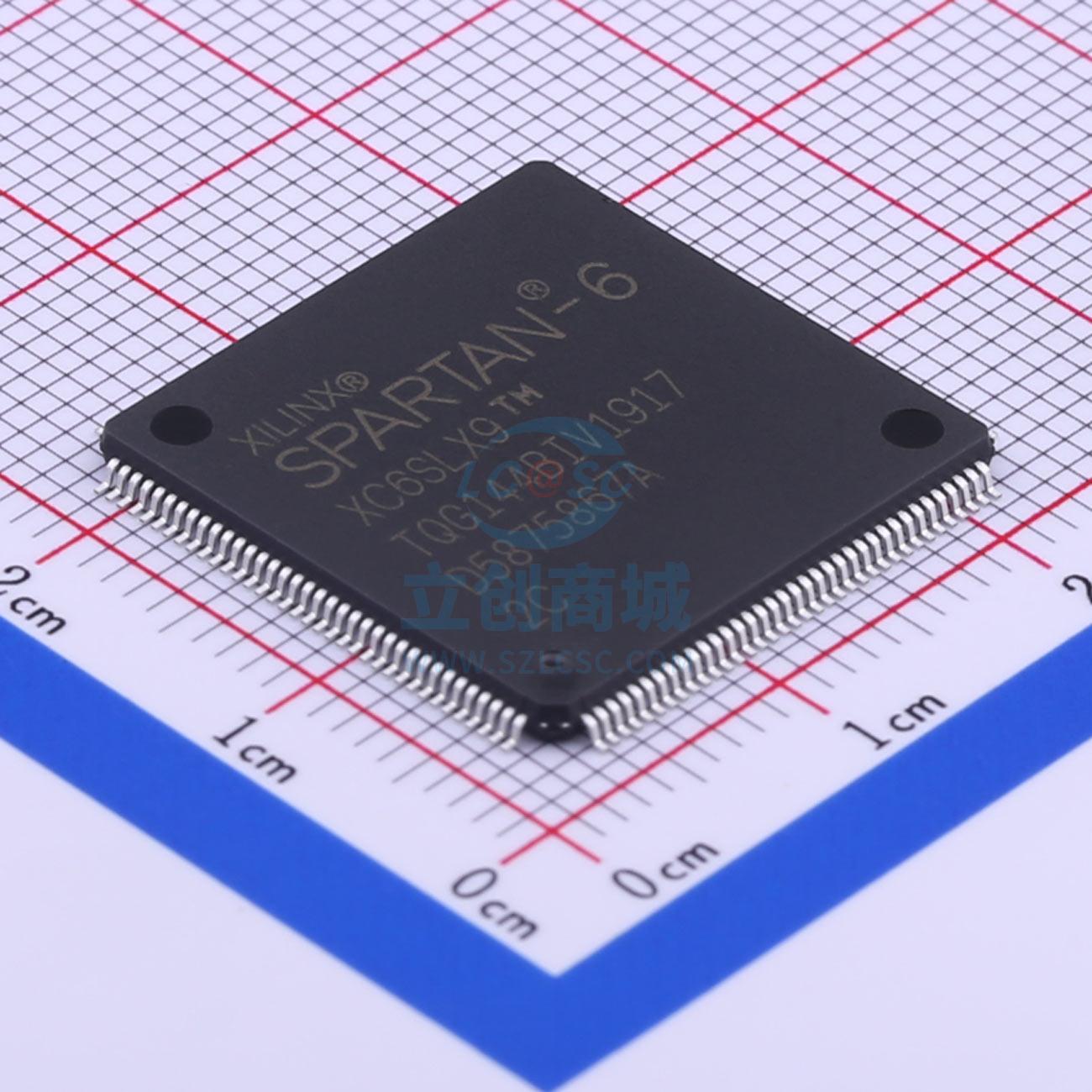 可编程逻辑器件(CPLD/FPGA) XC6SLX9-2TQG144C LQFP-144_20x20x05