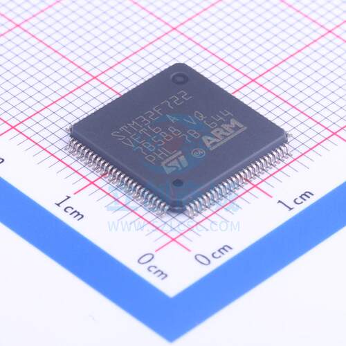 单片机芯片IC STM32F722VET6 LQFP-100_14x14x05P ST 全新原装进
