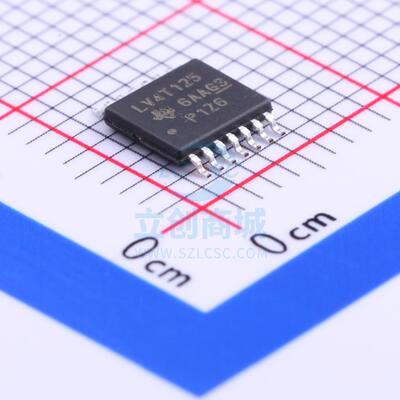 驱动器 SN74LV4T125PWR TSSOP-14 TI 全新原装进口