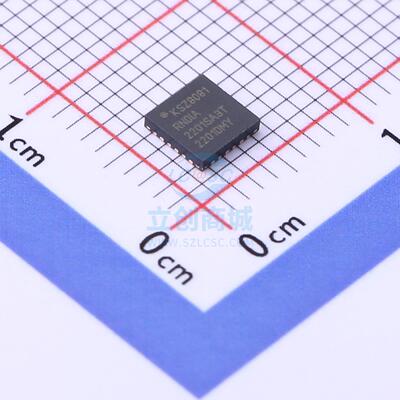 以太网芯片 KSZ8081RNDIA-TR QFN-24 MIC 全新原装进口