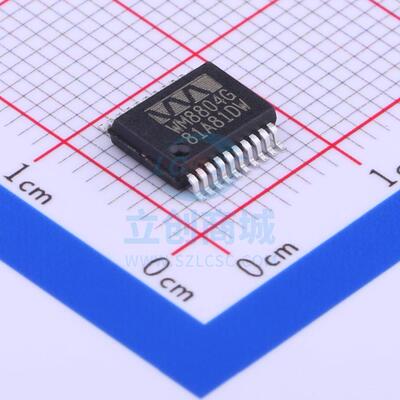 音频接口芯片 WM8804GEDS/RV SSOP-20 全新原装进口