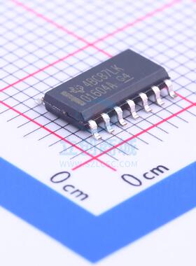 运算放大器 OPA1604AIDR SOIC-14_150mil TI 全新原装进口