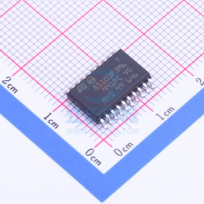 单片机芯片IC STM8S103F3M6 SOP-20 ST 全新原装进口