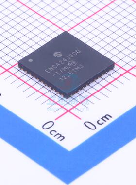 以太网芯片 ENC424J600T-I/ML QFN-44 MICROCHIP(美国微芯)