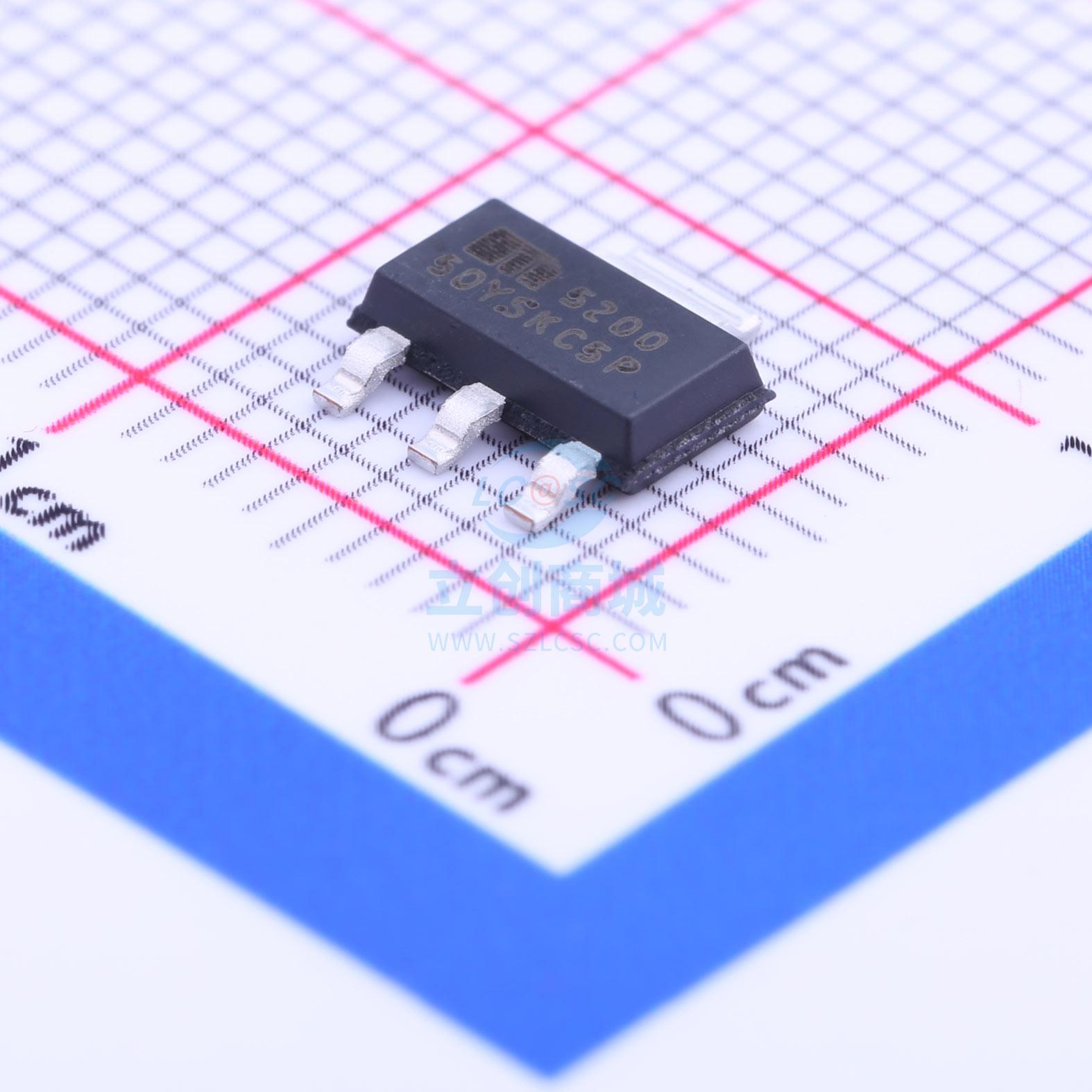 线性稳压器(LDO) MIC5200-5.0YS-TR SOT-223 全新原装正品