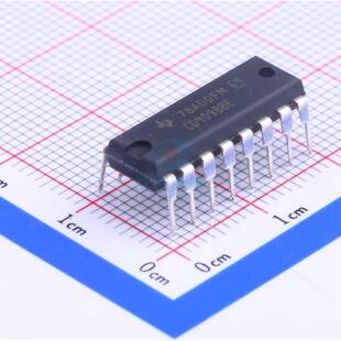 单稳态多谐振荡器 CD4098BE DIP-16 TI 全新原装进口