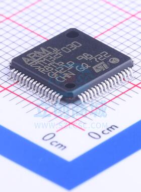 单片机(MCU/MPU/SOC) STM32F030R8T6 LQFP-64_10x10x05P ST 全新