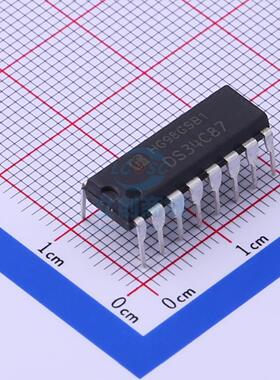 RS-485/RS-422芯片 DS34C87N DIP-16 HGSEMI(华冠)